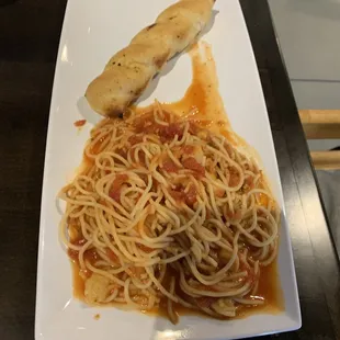 Kids spaghetti