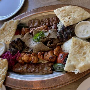 The Mixed Mix Grill Platter