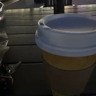 large hot white chocolate