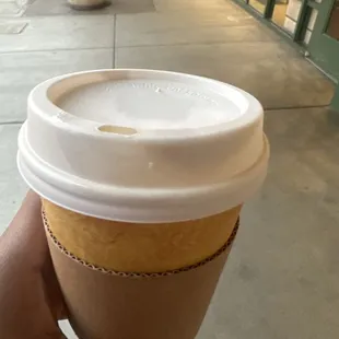 white chocolate hot drink