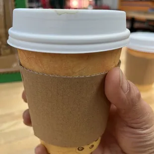 12oz Americano no cream or sugar.