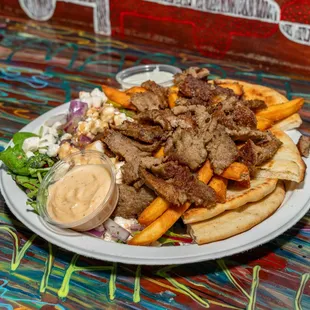 Gyro platters for that all-in-one meal!