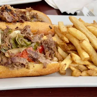 Philly Cheesesteak Hand-Cut Fries