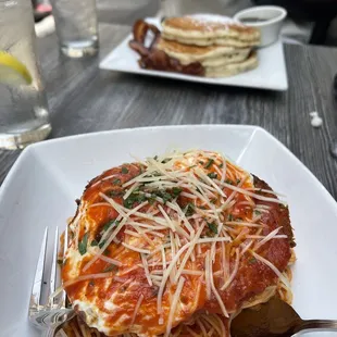 Crispy Chicken Parmigiana Platte