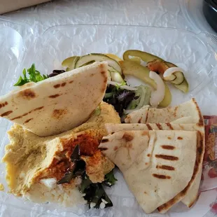 Hummus platter