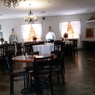 the dining room