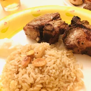 a plate of food