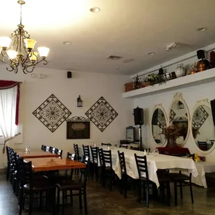 sushi and sashimi, interior