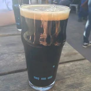 Oatmeal Stout Patio Fun