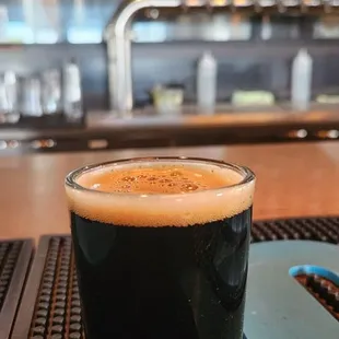 Taster of Turkish Coffee Stout.