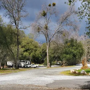 A view of RV park