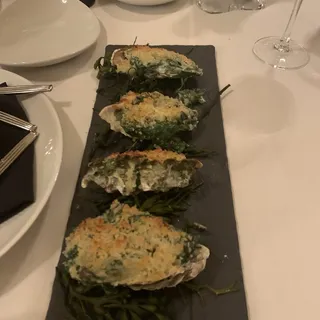 Oysters Rockefeller