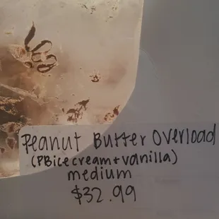Peanut butter overload cake...so good!!