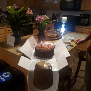 Yummy ice cream cake!