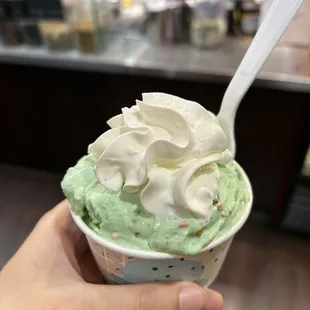 Cool mint with mix ins