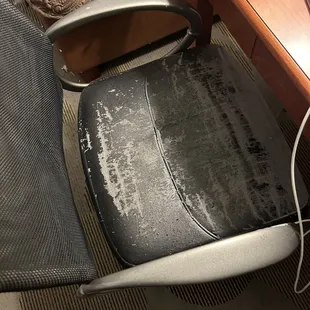 This was the chair at the desk