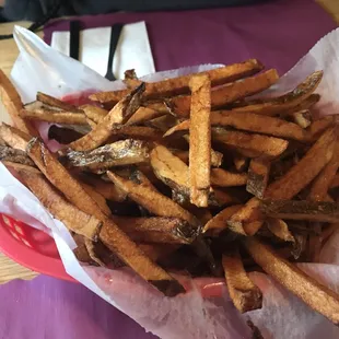 Fresh cut fries and they taste just like Kennywood&apos;s Potato Patch fries.
