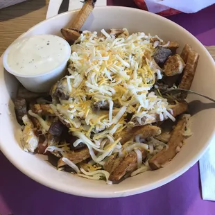 Combo Salad With Steak and Chicken