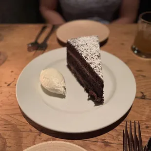 Reade Street chocolate cake.