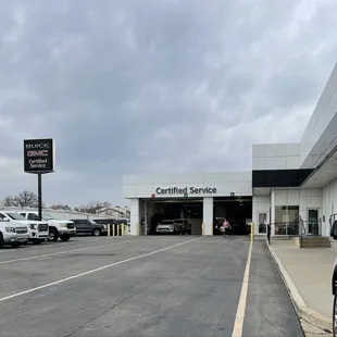 Service Center Entrance