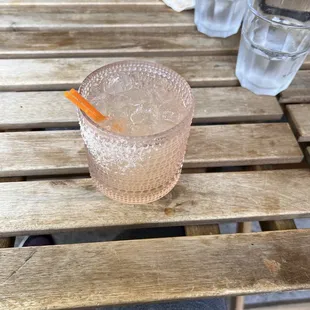 Classic margarita on the rocks