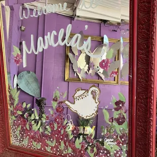 Charming decoration creating a welcoming space