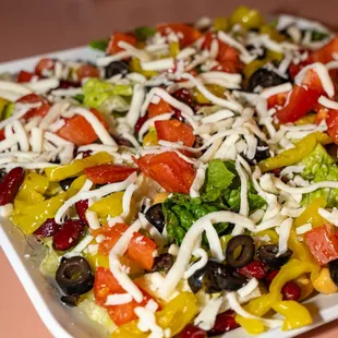 Italian meatless salad
