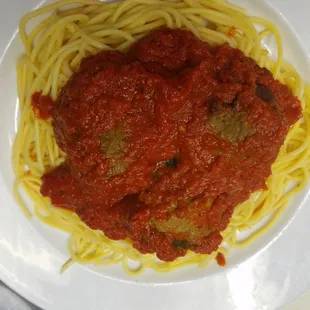 Spaghetti and Meatballs