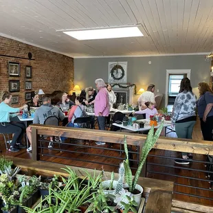 Class space upstairs in the loft