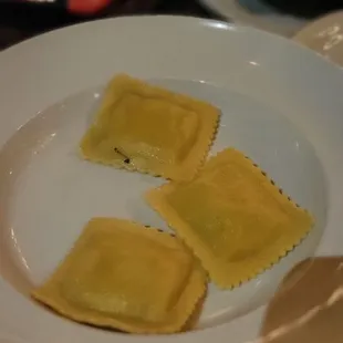 Kidd meal has 4 pieces of pasta