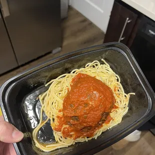 Spaghetti and Meatball