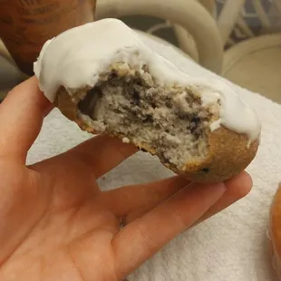 The blueberry donuts are divine!