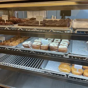 a variety of donuts