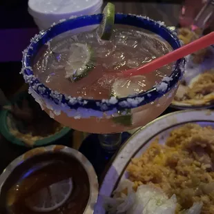 All three margaritas wasted