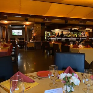 interior, sushi and sashimi