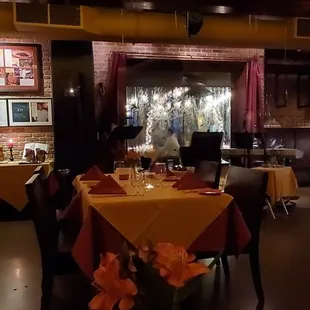 Inside ambiance of the restaurant