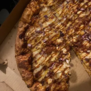 barbecue BBQ Chicken Pizza