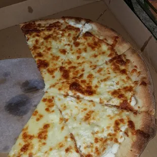 white pizza
