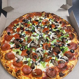 pizza, food
