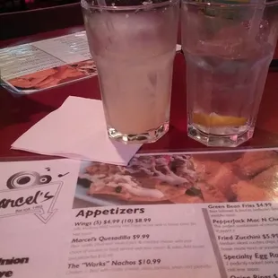 Drinks are good