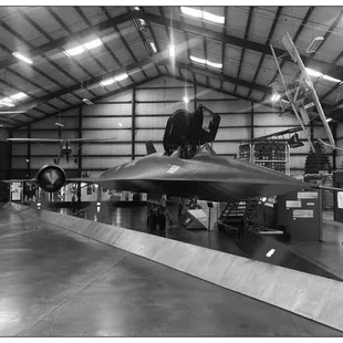 SR-71A BlackBird with Max Speed 2,200 mph. #bnwphoto