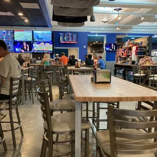 Bar area