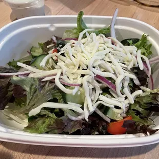 The Basic Salad ($8)