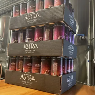 Hard seltzer purchased during fundraiser