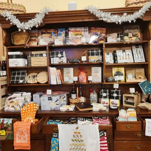 a display of cheese and wine
