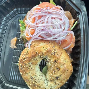 Smoked Salmon Sandwich