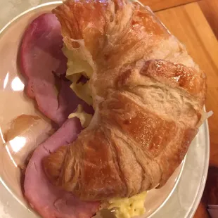Croissant Breakfast Sandwich