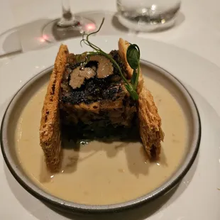 Milledgeville Ris De Veau a la Truffe Noire Paired with Mercurey-Premier Cru-La Chassiere-Charton 2022