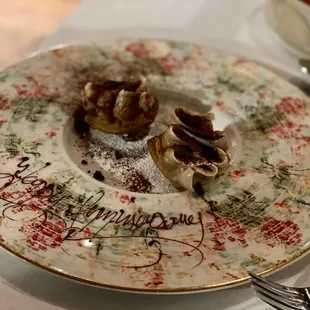 Tiramisu type dessert