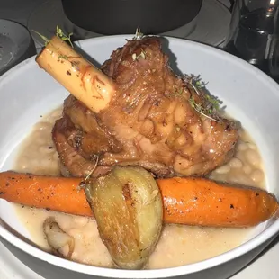 Roasted Lamb Ribeye Shank